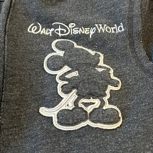 Walt Disney World Sherpa-Lined Zip Hoodie Mickey Mouse ’71 Graphic Small cozy - Picture 10 of 16